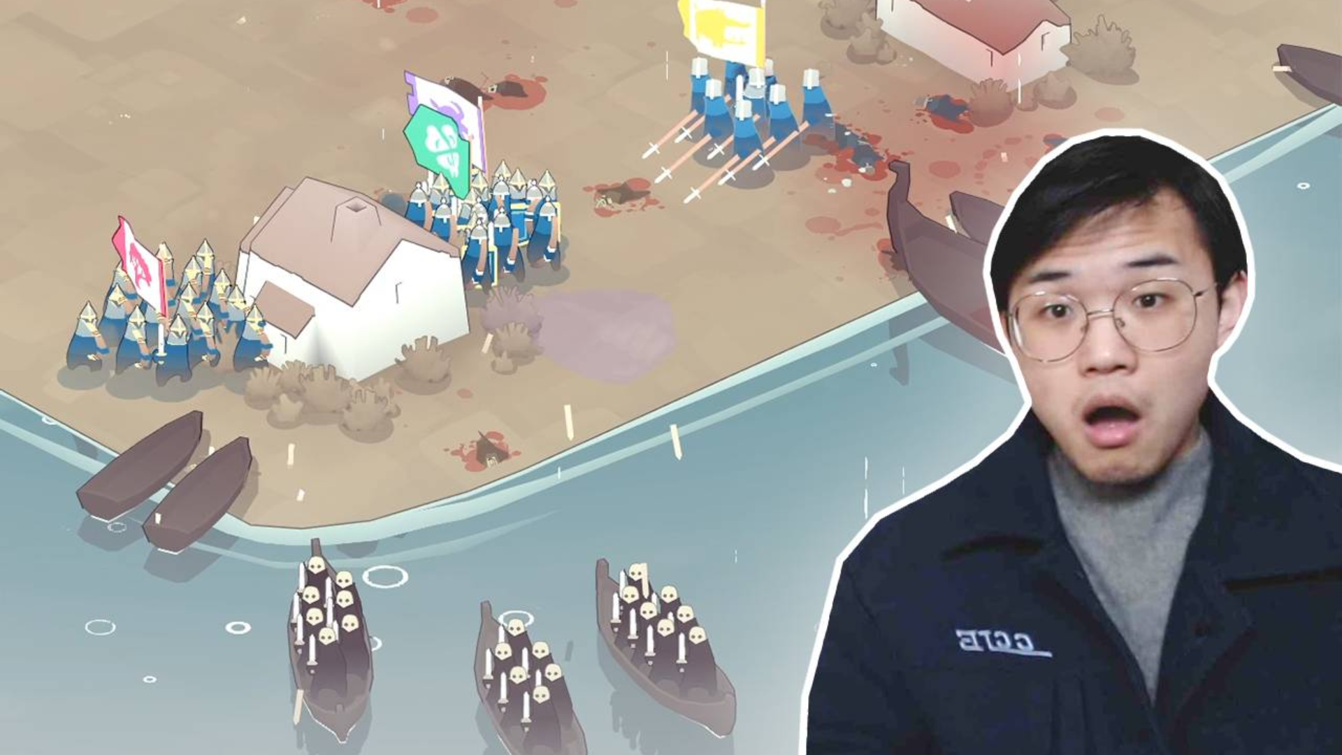 绝境北方:维京海盗向海岛发起了总攻,坚守阵地绝不投降!